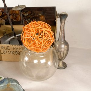 Lote de Adornos, Cuadros, Lámparas y Centros de Mesa Vintage - imagen 4