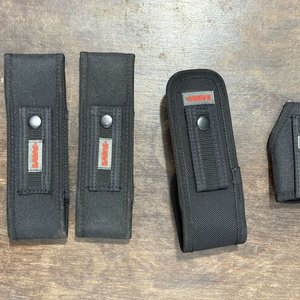 Lote de 4 Fundas y Estuches Sabre Negros para Herramientas y Navajas - imagen 2