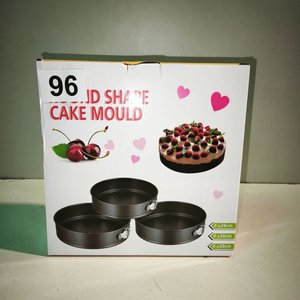 Set de 3 Moldes para Torta Redondos - imagen 1
