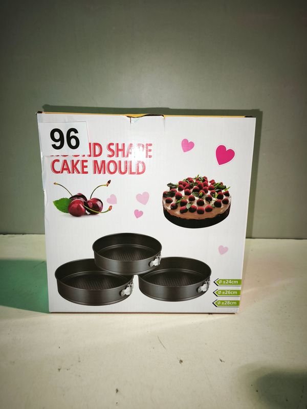 Set de 3 Moldes para Torta Redondos