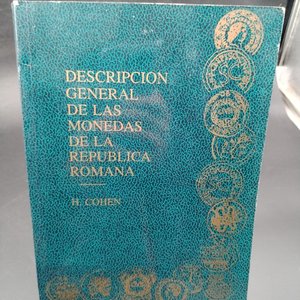 Libro "Descripción General de las Monedas de la República Romana" por H. Cohen (1857) - imagen 3