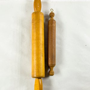 Dos Palos de Amasar de Madera (31 y 50 cm) - imagen 2