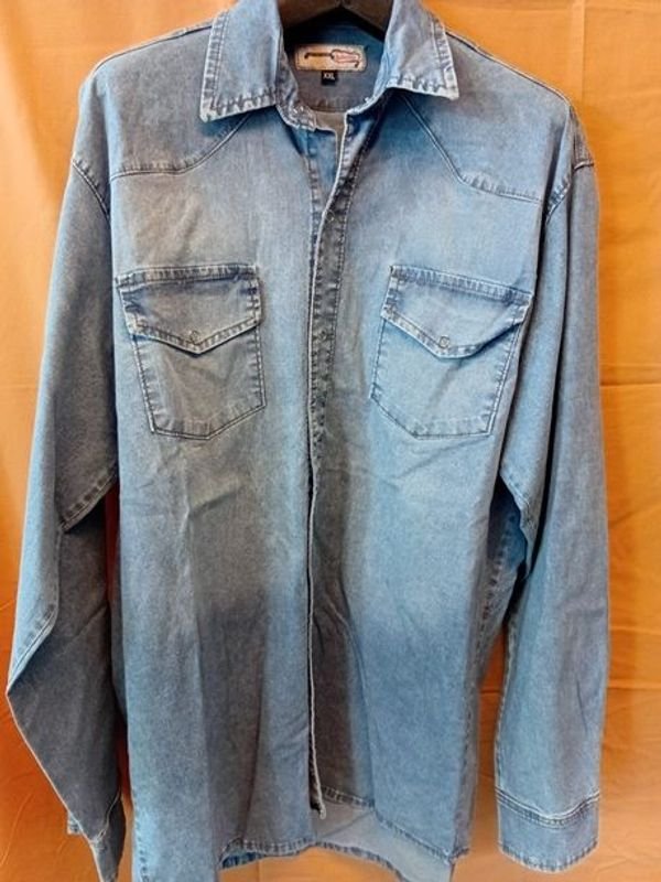 Camisa de jeans JS FACTORY JEANS XXL