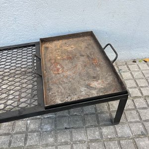 Parrilla de Hierro con Plancha y Asas - imagen 4