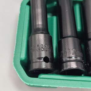 Juego de 10 Bocallaves de Impacto de Cromo Vanadio (10mm-24mm) - imagen 6