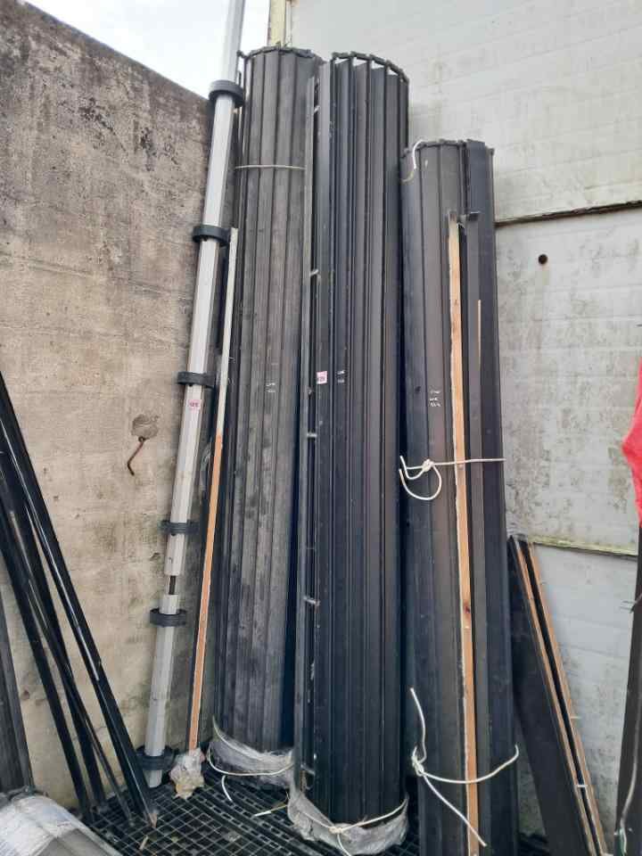 Lote de Rollers y Tubos Metálicos