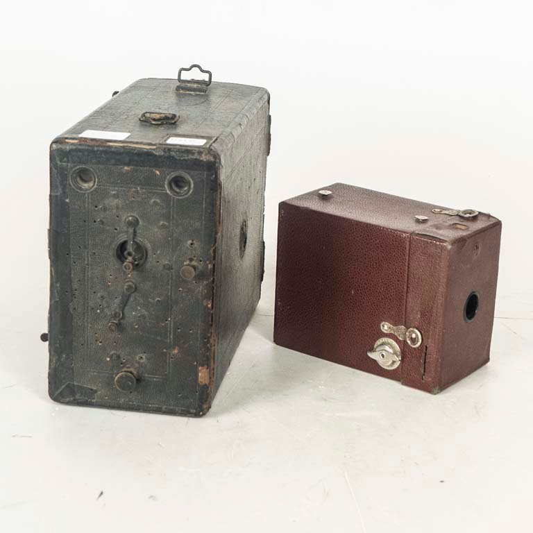Dos Cámaras Fotográficas Antiguas de Colección