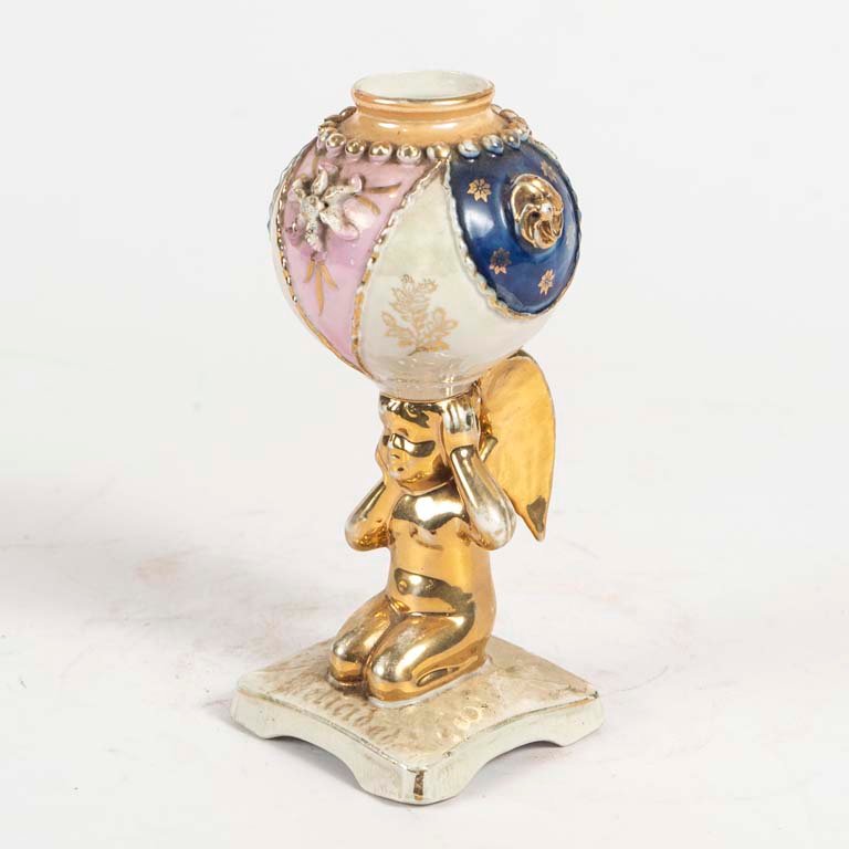 Lote anterior: Mate de porcelana isabelina con figura