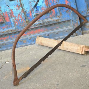 Trozador de Arco Antiguo para Madera - imagen 1