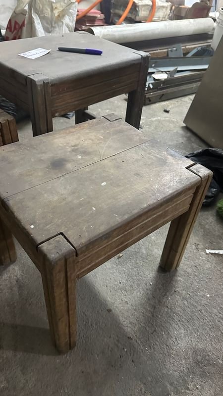 Bancos de madera usados - imagen 3