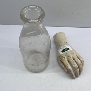 Botella de Leche "Coleme" de Vidrio Transparente - 1 Litro - imagen 3