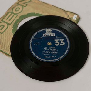 Disco Vinilo Single "Sally la Lunga" - Los Beatles - Edición Uruguay - imagen 2