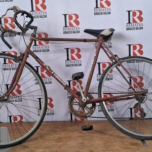 Bicicleta de Carreras Clásica Color Borgoña - imagen 3
