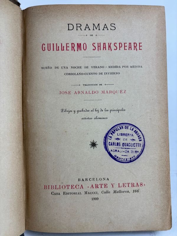 Colección de libros de William Shakespeare, Dramas y Comedias - imagen 2