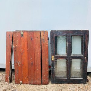 Lote anterior: Lote de 4 Hojas de Ventana y 4 Postigones de Madera