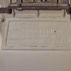 Antigua Estufa a Leña Francesa de Hierro Fundido "Le Chaboche" - imagen 11