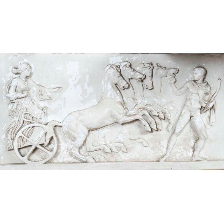 Bajo Relieve Escultura Greco Romana "Museo del Louvre" 146x75 cm