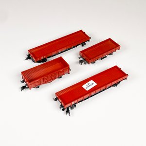 Cuatro Vagones Chata de Tren Fleischmann - imagen 2