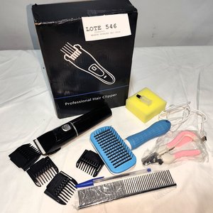 Cortapelo Profesional Recargable para Mascotas con Accesorios - imagen 2