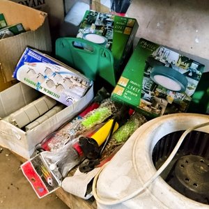 Lote siguiente: Lote de Lámparas LED, Soporte de Manguera y Enchufes Varios