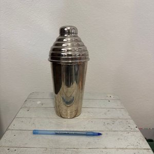 Lote de 2 Cocteleras Metálicas Plateadas - imagen 5