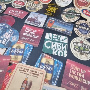 Lote siguiente: Lote de 44 Posavasos de Cerveza y Eventos Deportivos
