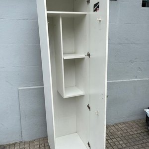Panelero Blanco de MDF con Puerta y Reparticiones Interiores - imagen 2