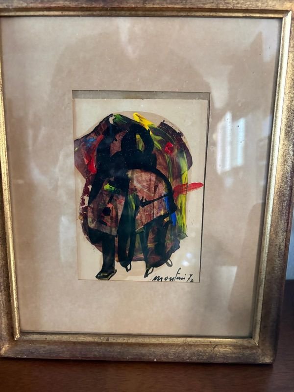 Dibujo firmado de Raul Montani, 1972 - imagen 1