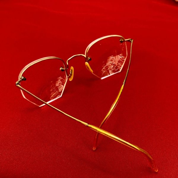 Antiguos lentes enchapados en oro de excelente estado - imagen 6