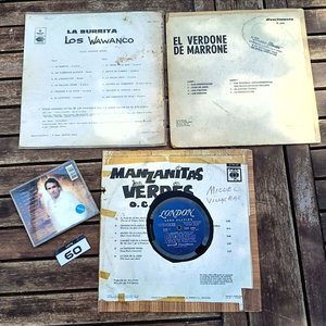 CD José Luis Perales Original / Tres discos de vinilo de larga duración ¨Los Wawancó La Burrita¨ - ¨Los Verdones de Marrone¨ - ¨Miguel Villasboas y su Sexteto Tipico¨ - imagen 2