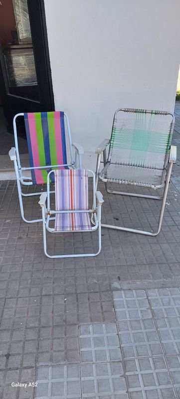 Lote anterior: Sillas de playa coloridas y cómodas
