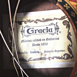 Guitarra Acústica Gracia Modelo Galicia - Industria Argentina (Con Avería) - imagen 4