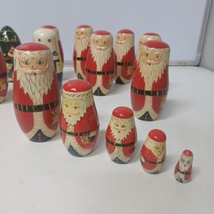 Lote de 14 Muñecas Mamushka Navideñas - imagen 3