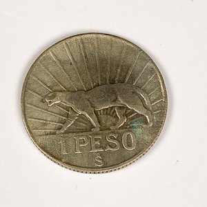 Cuatro Monedas de Plata "El Puma" - República Oriental del Uruguay 1942 - imagen 4