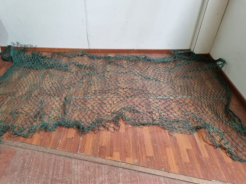 Red de Pesca Grande Verde 320x190cm para Decoración o Uso