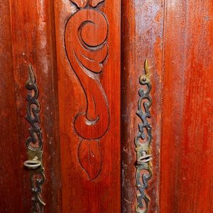 Aparador Provenzal de Madera con 2 Puertas y 2 Cajones - imagen 7