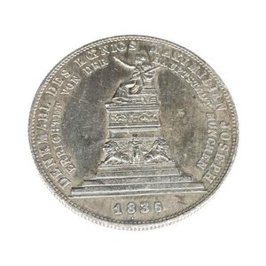 Lote anterior: Moneda de Baviera de 1835 con retrato de Luis I