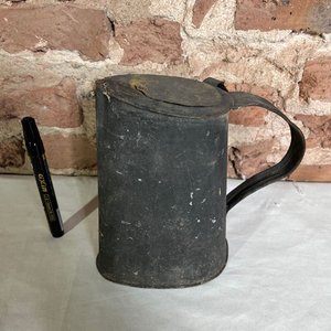 Jarra Tropera Antigua de Hojalata - imagen 4