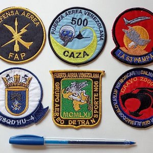 Lote anterior: Lote de 6 Parches de Aviación Militar de Distintos Países