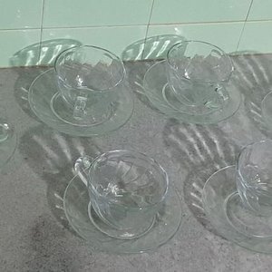 Juego de 6 Tazas de Té con Platillos Carousel - imagen 3