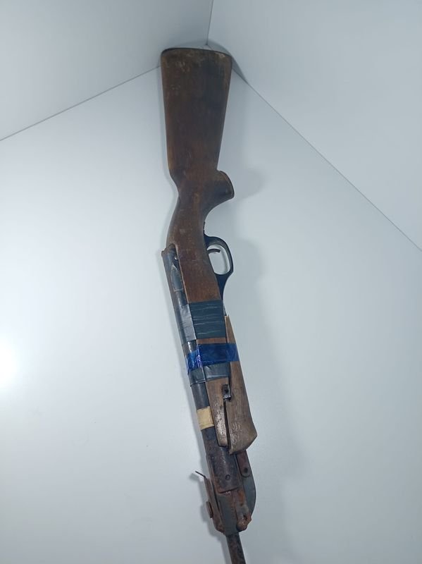 Chumbera Rusa de Aire Comprimido Calibre 4.5 mm con Culata Rota