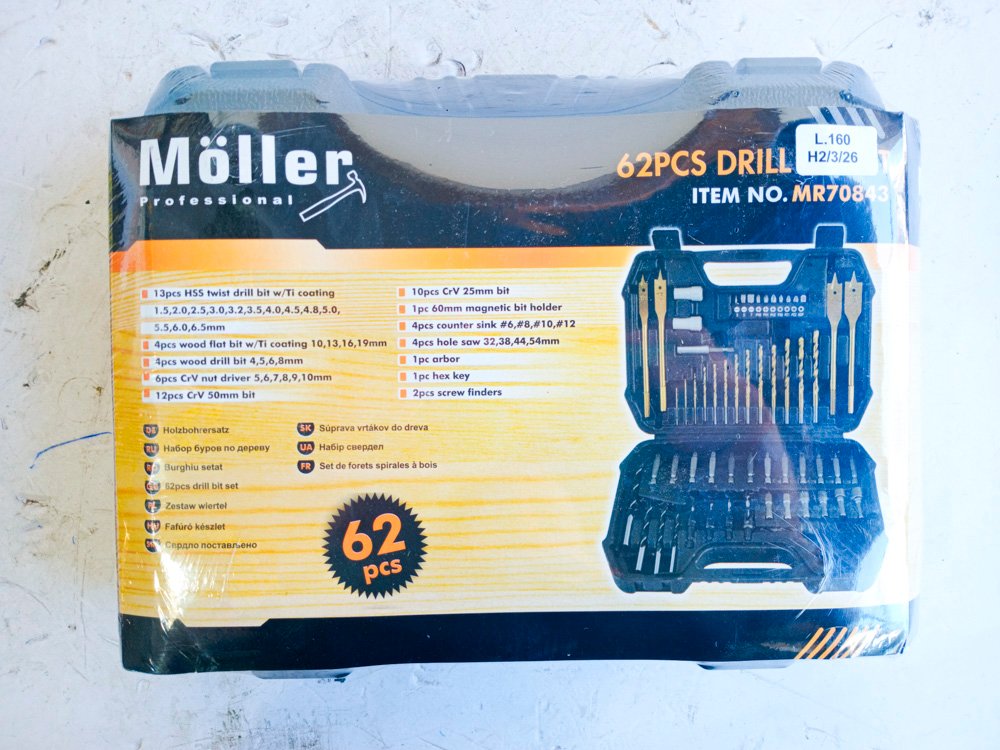 Lote anterior: Juego de mechas Moller 62 ps - Conjunto de herramientas