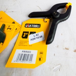 16 Pinzas de Resorte PVC Uyustools 3 Pulgadas - imagen 2