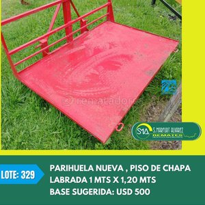 Lote anterior: Parihuela Nueva con Ruedas y Freno, 1.20 Mts
