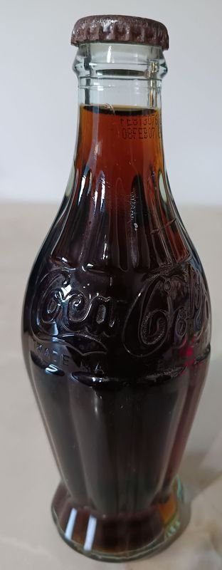 Botella de Vidrio COCA COLA, reproducción del envase de 1915 - imagen 3