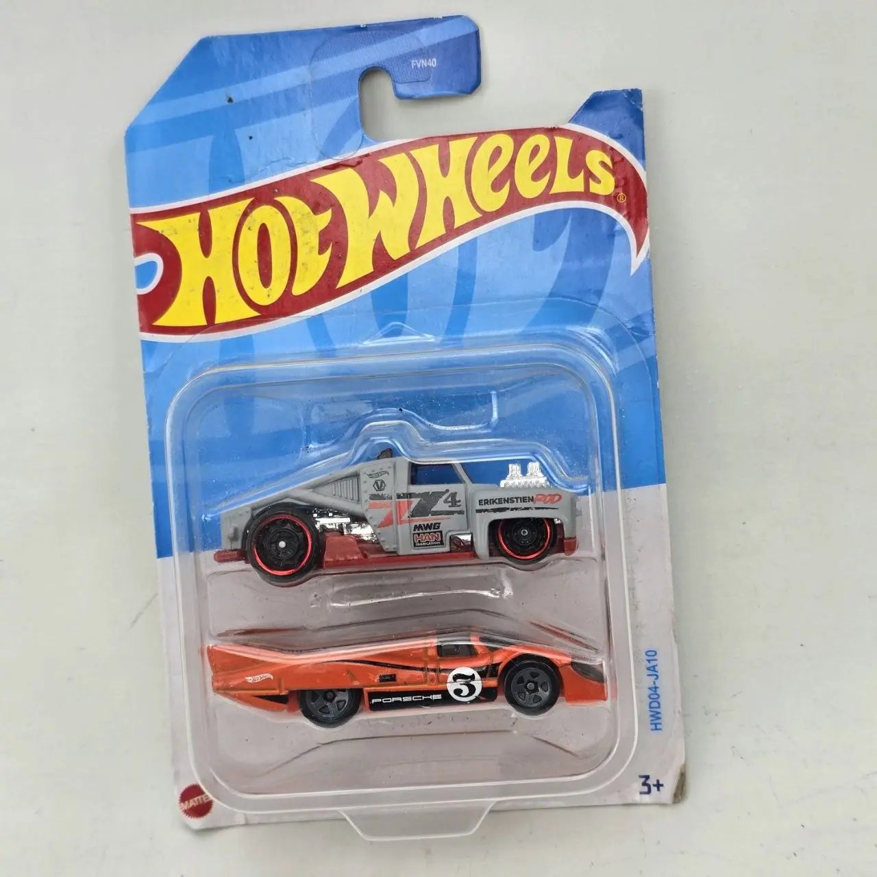 Hot Wheels Blister Doble con 2 Autos de Colección