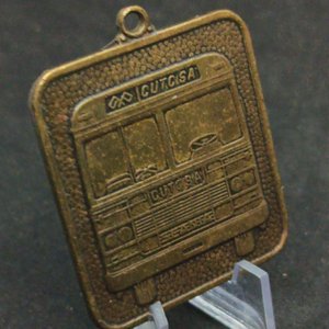 Antigua Medalla Llavero CUTCSA Scania Coche 143 Bronce José M. Durán - imagen 5