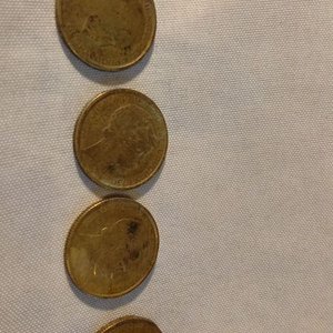 4 Monedas "Puma" Bronce Año 1930 - imagen 1