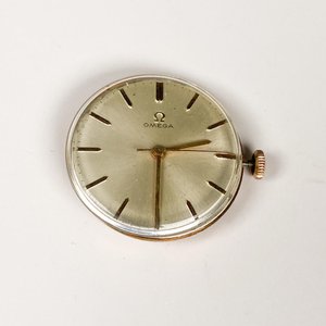 Máquina y Esfera de Reloj Omega Vintage con Flexo Original - imagen 1