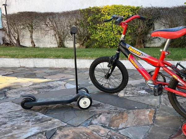 Bicicleta y monopatín para niños - imagen 2